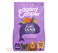 Edgard & Cooper puppy graanvrij Atlantische zalm & vrijlopende kalkoen hondenbrokken - 12 kg