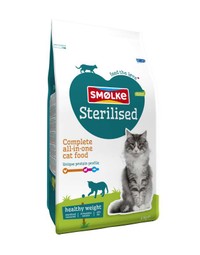 Smølke gesteriliseerde volwassen kattenbrokken - 4 kg