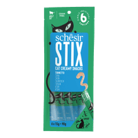 Schesir Complements Stix natvoer voor katten met tonijn - 90 gram