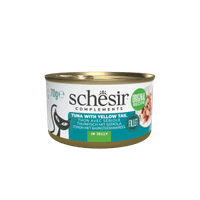 Schesir Complements Tonijn & Geelstaart natvoer voor katten - 70 gram