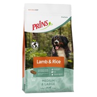 Prins hypoallergeen lam en rijst hondenbrokken voor volwassen honden - 20 kg