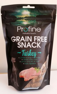 Profine Single Protein graanvrije kalkoen adult hondensnacks - 200 gram
