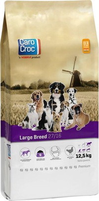 Carocroc Premium voor grote rassen 27/16 hondenbrokken - 12,5 kg