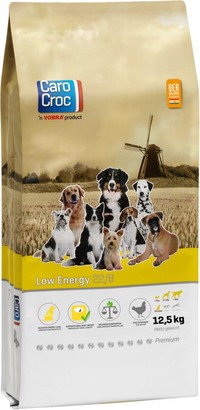 Carocroc Premium Low Energy volwassen hondenbrokken - 12,5 kg