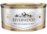 Riverwood Caviar for Cats natvoer voor katten tonijn met garnaal in gelei - 85 gram