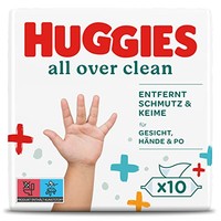 Huggies All Over Clean babydoekjes - 560 stuks