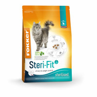Fokker Steri-Fit Gevogelte kattenbrokken voor volwassen katten - 2,5 kg