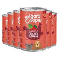 Edgard & Cooper Paté Senior kip & zalm natvoer voor honden - 2,4 kg