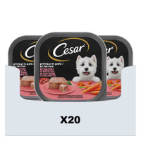 Cesar Primeur Kalf & Worteltjes natvoer voor honden - 6 kg