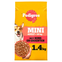 Pedigree volwassen mini rund hondenbrokken - 1,4 kg