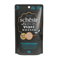 Schesir After Dark Velvet Mousse Kip & Kwartelei natvoer voor katten - 960 gram