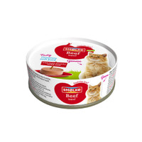 Smolke Soft Paté rund natvoer voor katten - 80 gram