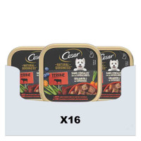 Cesar Natural Goodness paté rund graanvrij natvoer voor volwassen honden - 1,6 kg