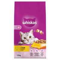 Whiskas 7+ volwassen kip kattenbrokken - 11,4 kg