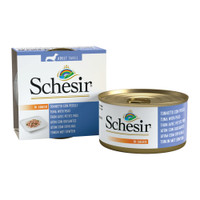 Schesir tonijn & erwten in saus natvoer voor honden - 1,19 kg