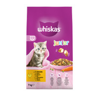 Whiskas Junior kip kattenbrokken - 7 kg