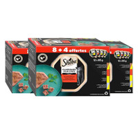 Sheba Classics Traiteur Paté Selectie natvoer voor volwassen katten - 3,06 kg