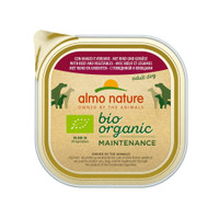 Almo Nature Bio Organic Maintenance rund met groenten natvoer voor volwassen honden - 2,7 kg
