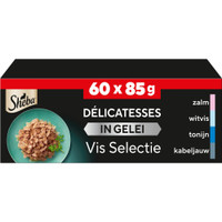 Sheba Délices du Jour visselectie in gelei natvoer voor katten - 5,1 kg