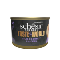 Schesir Taste The World Thaise kokos natvoer voor honden - 1,2 kg