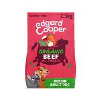 Edgard & Cooper biologisch volwassen rund & kip hondenbrokken - 2,5 kg