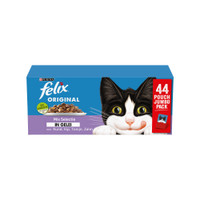 Felix Original Mix Selectie in gelei natvoer voor volwassen katten - 3,74 kg