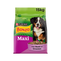 Bonzo Maxi rund hondenbrokken voor volwassen honden - 15 kg