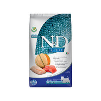 Farmina N&D Ocean Adult Mini zalm, kabeljauw & meloen hondenbrokken - 2,5 kg