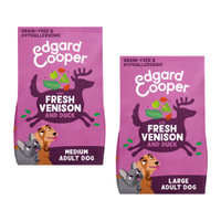 Edgard & Cooper volwassen graanvrij hert & eend hondenbrokken - 24 kg
