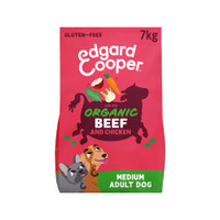 Edgard & Cooper volwassen biologisch graanvrij rund & kip hondenbrokken - 7 kg