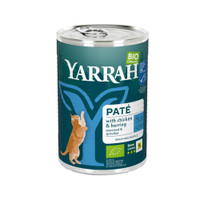 Yarrah biologische paté kip en vis natvoer voor katten - 4,8 kg