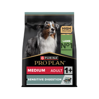 Purina Pro Plan hond - medium volwassen - gevoelige spijsvertering - lam - 14 kg