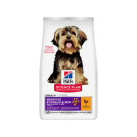 Hill's Science Plan Stomach & Skin Small & Mini Sensitive volwassen kip hondenbrokken - 3 kg
