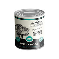Riverwood Mono Protein wildzwijn natvoer voor honden - 2,4 kg