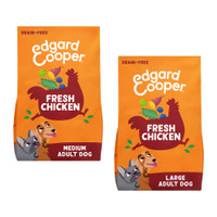Edgard & Cooper volwassen graanvrij kip hondenbrokken - 24 kg