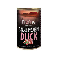 Profine Single Protein eend natvoer voor honden - 2,4 kg