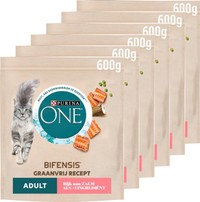 Purina One Graanvrij volwassen kattenbrokken met zalm - 3,6 kg