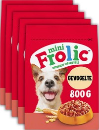 Frolic Mini Gevogelte hondenbrokken voor volwassen honden - 4 kg