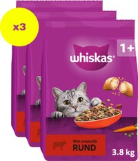 Whiskas Adult rund kattenbrokken - 11,4 kg