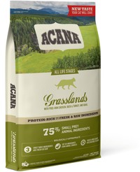 Acana Grasslands Lam & Eend & Witvis kattenbrokken - 4,5 kg