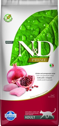Farmina N&D Prime Adult kattenbrokken met kip - 10 kg