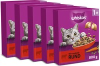 Whiskas 1+ Classic selectie rund kattenbrokken - 4 kg