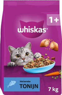 Whiskas 1+ Tonijn kattenbrokken - 7 kg