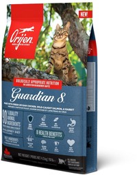 Orijen Guardian 8 kip & kalkoen & zalm kattenbrokken voor volwassen katten - 4,5 kg