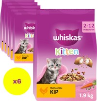 Whiskas Junior kip kattenbrokken - 11,4 kg