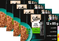 Sheba Filets Mini-Filets Selectie van de Chef in saus natvoer voor katten - 4,08 kg