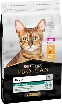 Purina Pro Plan Adult Renal Plus kattenbrokken met kip - 10 kg