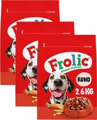 Frolic Complete hondenbrokken met rund, worteltjes & granen voor volwassen honden - 7,8 kg