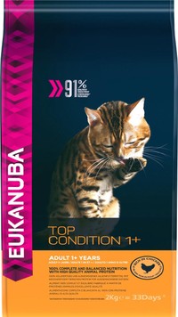Eukanuba Top Condition kip volwassen kattenbrokken - 2 kg