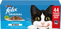 Felix Original Visselectie in gelei natvoer voor volwassen katten - 3,74 kg